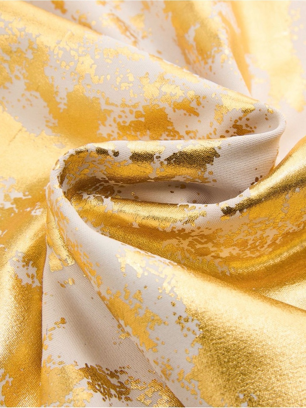 Commense Gold and White Slip Maxi Dress - Picture 4 of 7